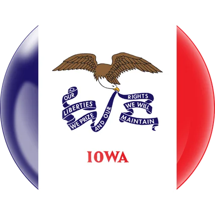 iowa flag